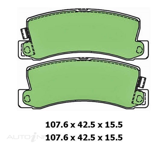 PTX ULTRA DISC PAD SET