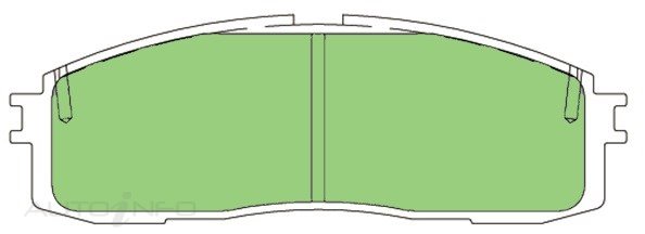 PTX BLUE DISC PAD SET