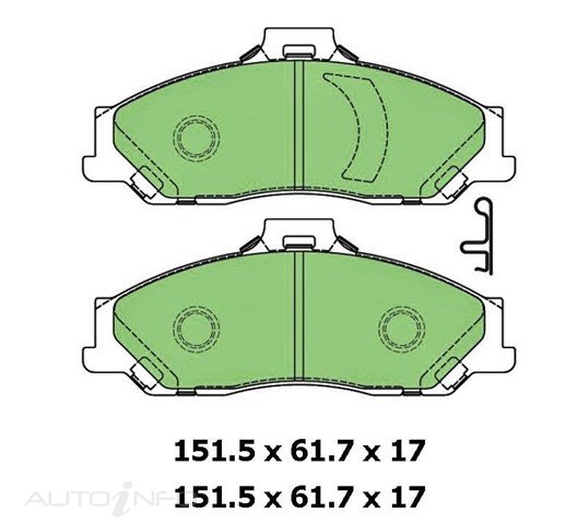PTX 4WD DISC PAD