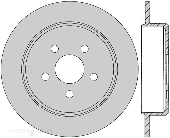 PTX ULTRA ROTOR CHRYSLER NEON REAR