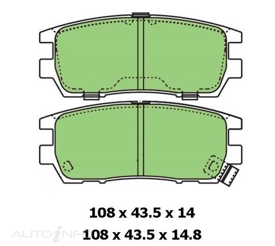 PTX ULTRA DISC PAD SET
