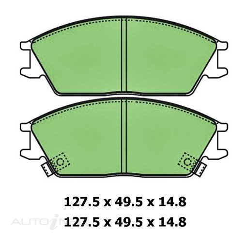 PTX BLUE DISC PADS