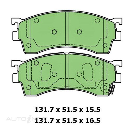 PTX ULTRA DISC PAD SET