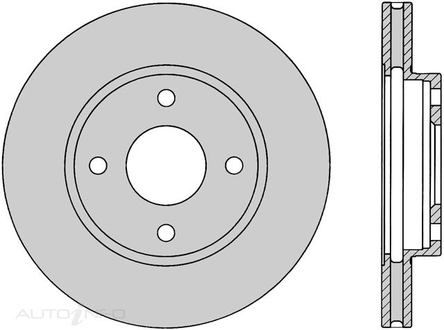 PTX ULTRA ROTOR FORD MONDEO FRONT