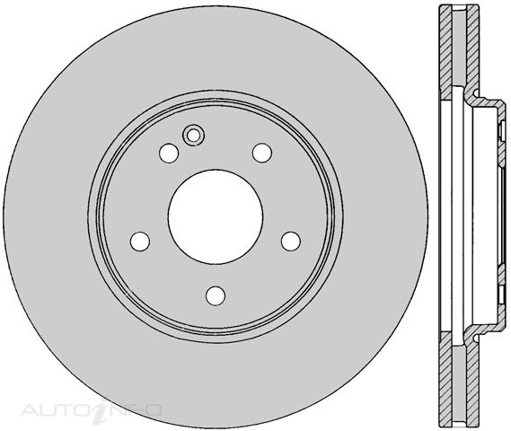 PTX ULTRA ROTOR MERCEDES FRONT 96-2000