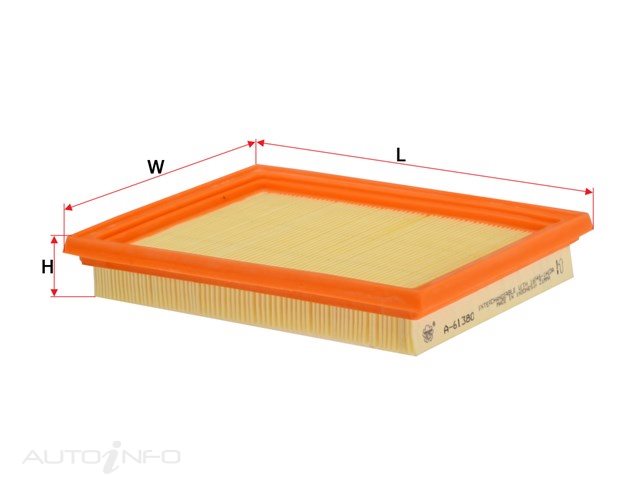 SAKURA AIR FILTER 16546-1HCOA WA5236