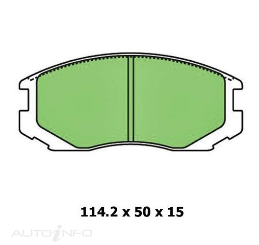 PROTEX ULTRA PLUS DISC PADS W/HARDWARE