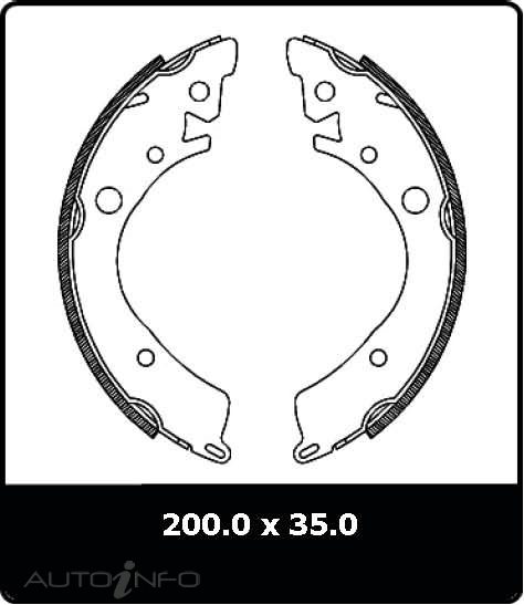 PTX BRAKE SHOE