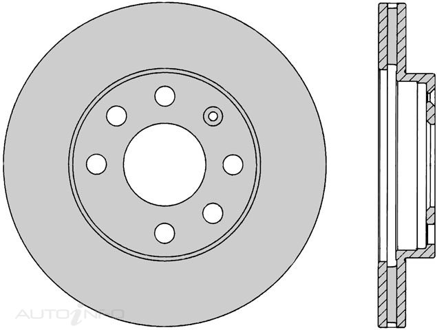 PTX ULTRA ROTOR HOLDEN BARINA FRONT