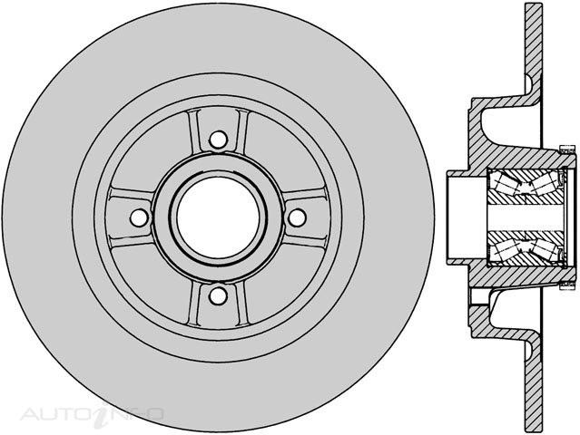 PTX ULTRA ROTOR RENAULT SCENIC 1.6-2.0L