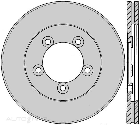 PTX ULTRA ROTOR KIA K2900 PU3 FRONT