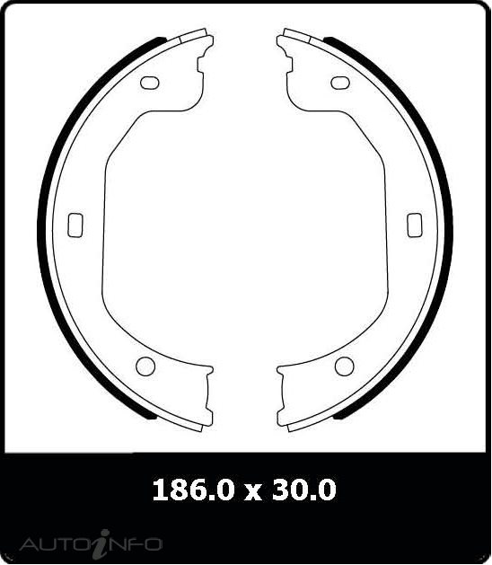 PTX BRAKE SHOE FORD ESCAPE MAZDA TRIBUTE