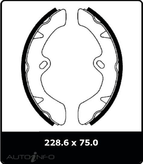 PTX BRAKE SHOE