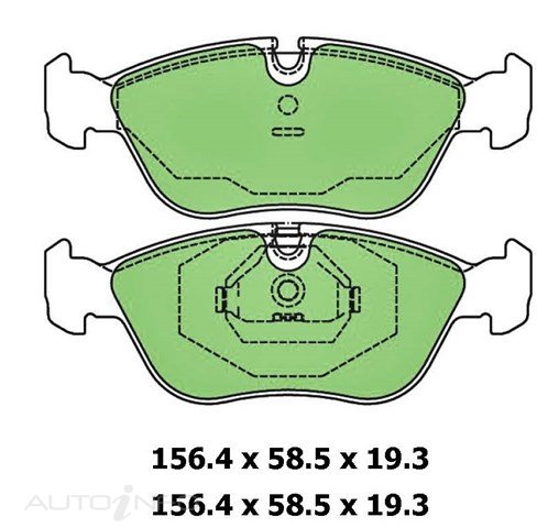 PTX BLUE DISC PAD