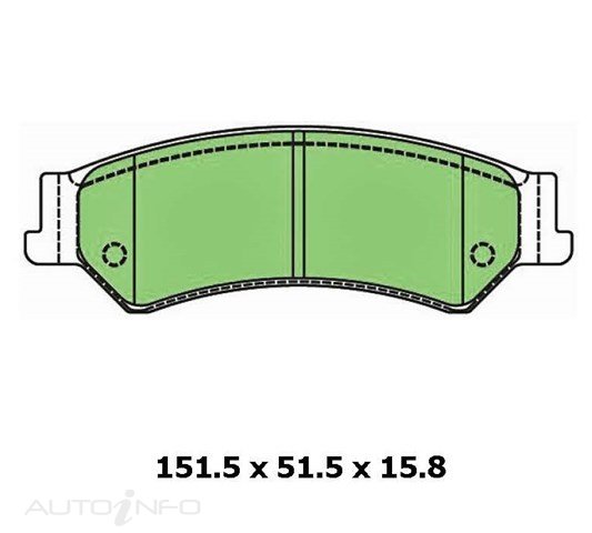 PTX BLUE DISC PADS