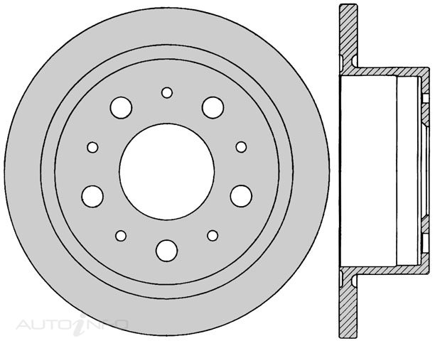 PTX ULTRA ROTOR FIAT DUCATO REAR