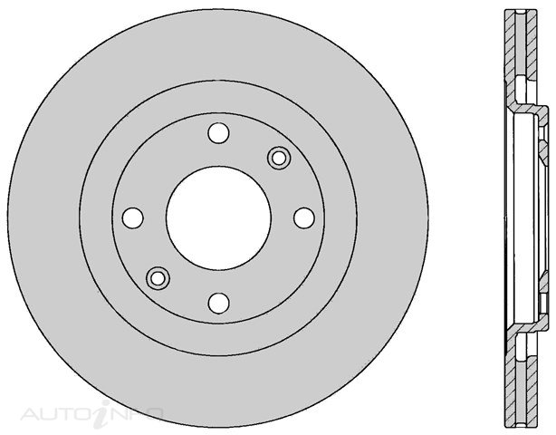 PTX ULTRA ROTOR PEUGEOT FRONT 89