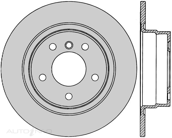 PTX ULTRA ROTOR BMW 120I E87 REAR