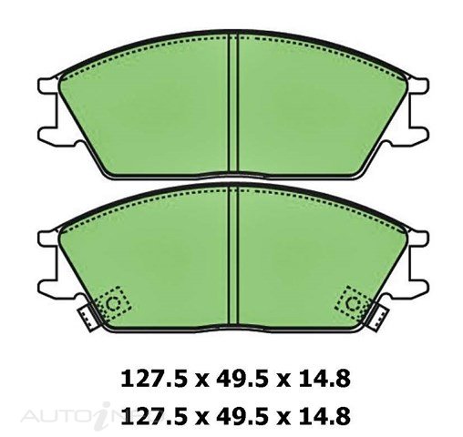 PROTEX ULTRA PLUS DISC PADS W/HARDWARE