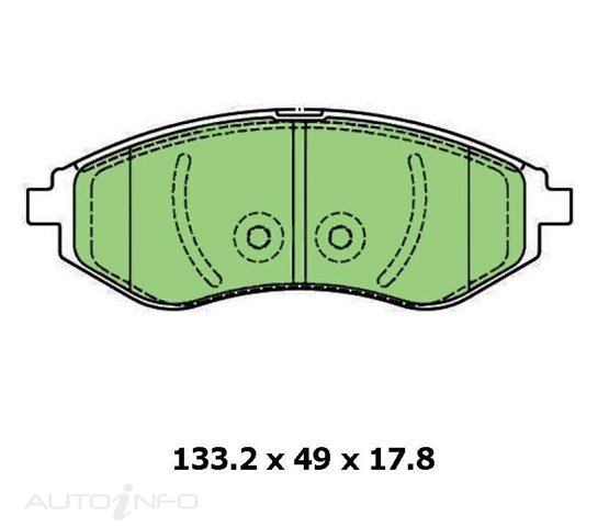 PROTEX ULTRA PLUS DISC PAD SET