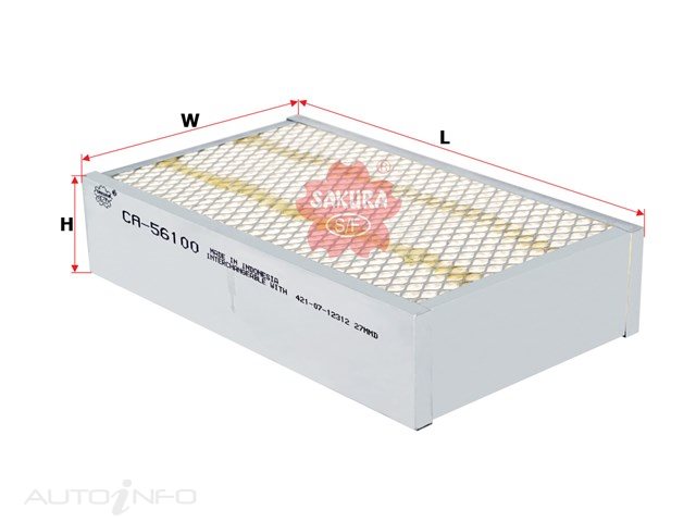 SAKURA CABIN AIR FILTER