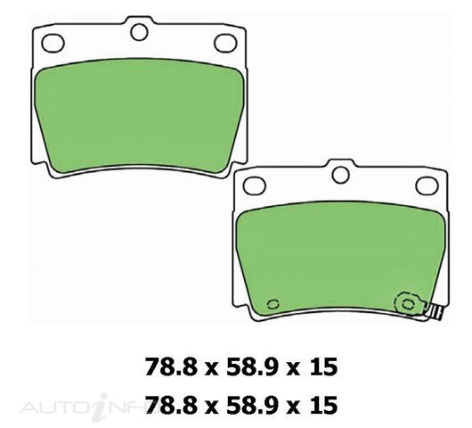 PTX 4WD DISC PAD