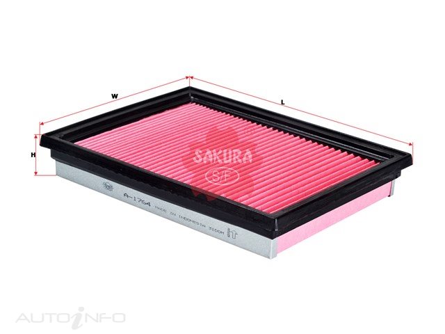 SAKURA A-1764 AIR FILTER A1600 A1552