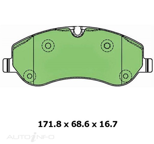 PTX DISC PAD SET