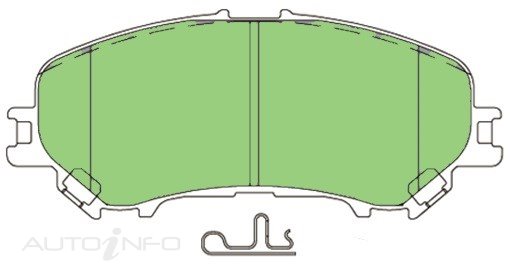 PTX 4WD DISC PAD SET