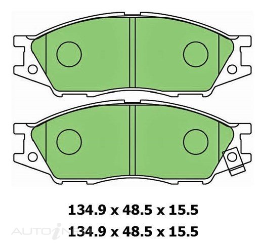 PTX BLUE DISC PAD SET
