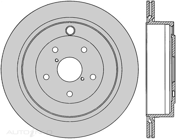 PTX ULTRA ROTOR SUBARU TRIBECA REAR