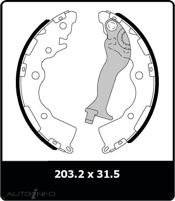 PTX BRAKE SHOE