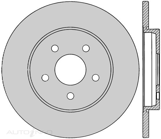 PTX ULTRA ROTOR FORD MONDEO REAR