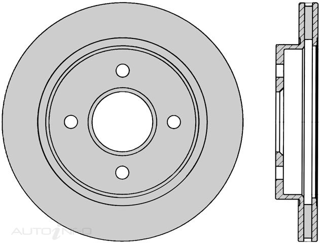 PTX ULTRA ROTOR FORD MONDEO REAR