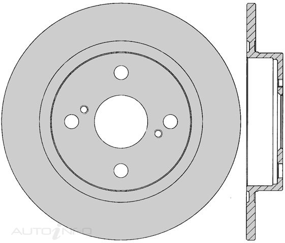 PTX ULTRA ROTOR TOYOTA COROLLA REAR
