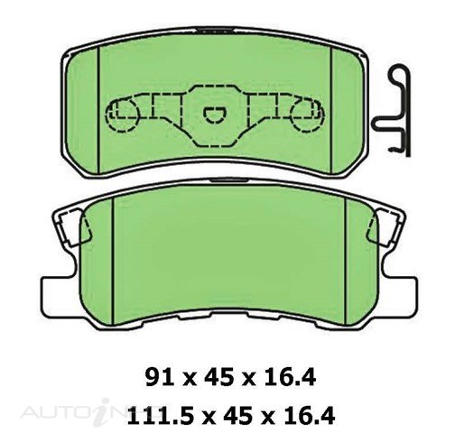 PTX 4WD DISC PAD