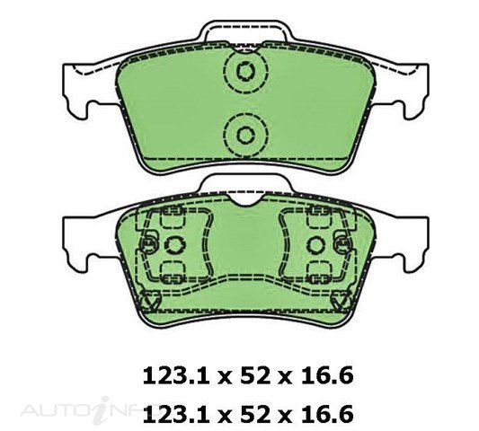 PTX ULTRA DISC PAD SET