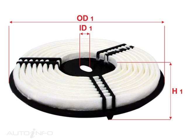 SAKURA A-1870 AIR FILTER A499