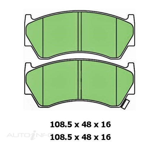 PROTEX ULTRA PLUS DISC PAD SET