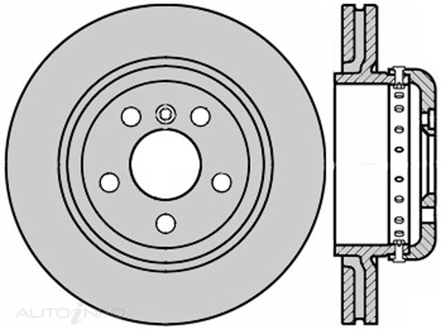 PTX ULTRA ROTOR BMW 528I F10 REAR
