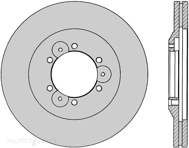 PTX ULTRA ROTOR HOLDEN JACKAROO/TROOPER