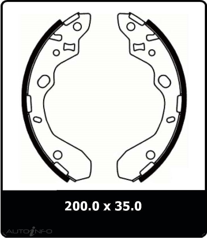 PTX BRAKE SHOE