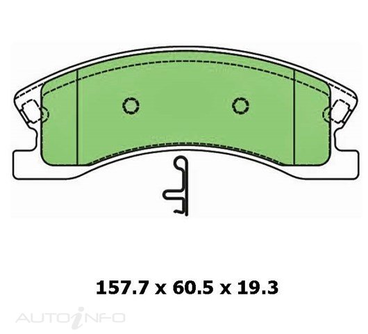PTX BLUE DISC PADS