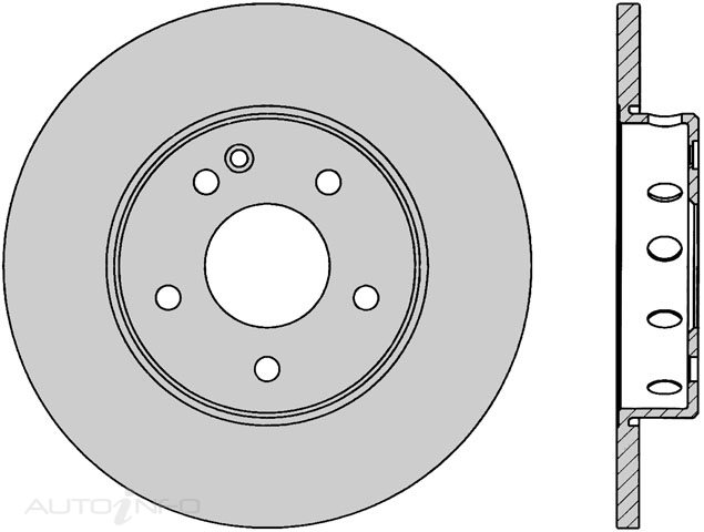 PTX ULTRA ROTOR MERCEDES FRONT 94-95