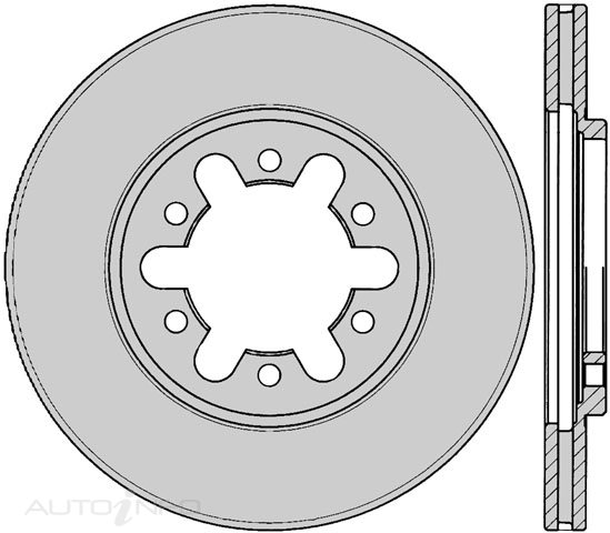 PTX ULTRA ROTOR NISSAN URVAN E20/E23