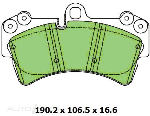PROTEX ULTRA PLUS DISC PAD SET