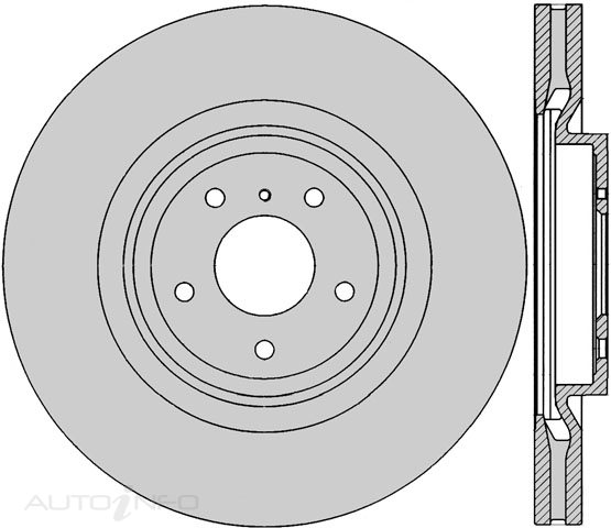 PTX ULTRA ROTOR NISSAN 370Z (PERF) FRONT