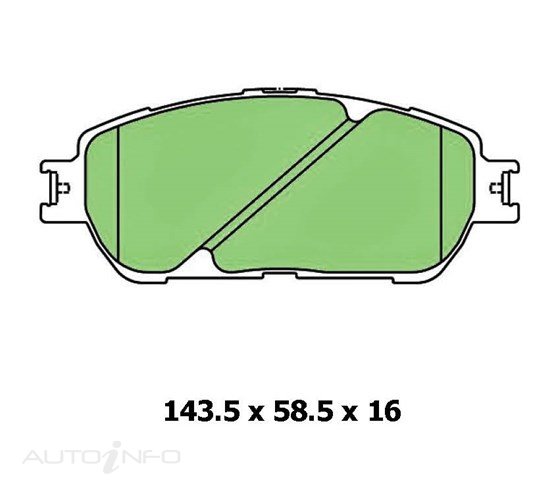 PTX BLUE DISC PADS