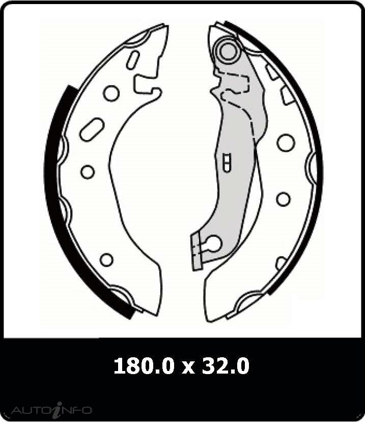 PTX BRAKE SHOE