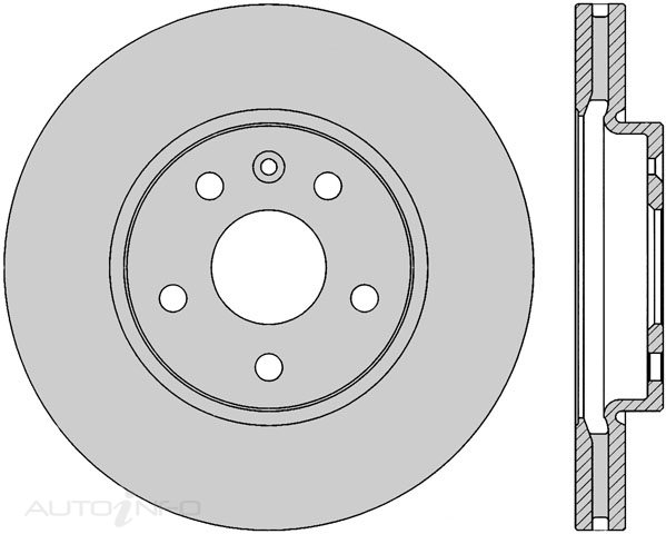 PTX ULTRA ROTOR HOLDEN CRUZE FRONT